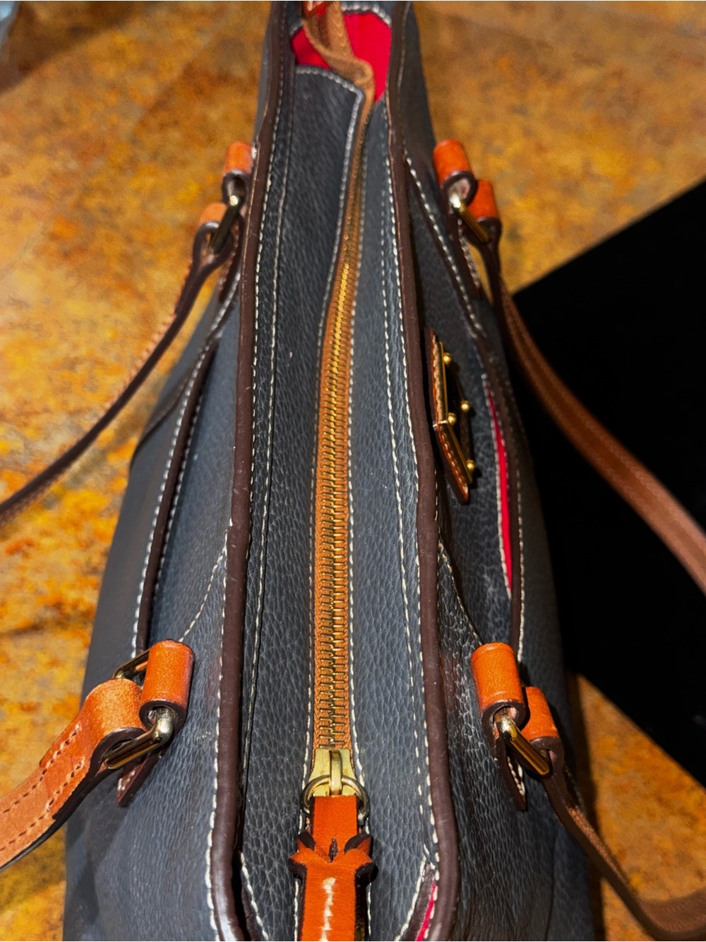 Dooney & Bourke Pebble Grain Small Lexington Shopper - Picture 12 of 12